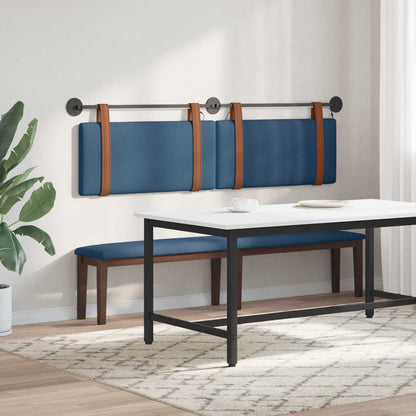 Testiera sospesa Blu PU Antico | homemem39