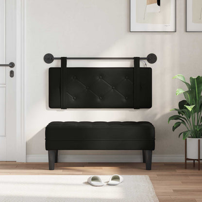Testiera sospesa Nero Similpelle | homemem39
