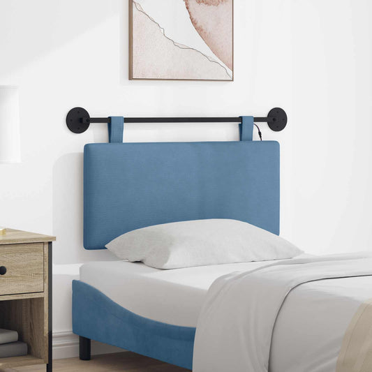Testiera sospesa Blu Tessuto in Cords | homemem39