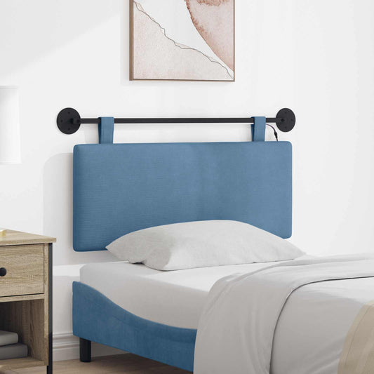 Testiera sospesa Blu Tessuto in Cords | homemem39