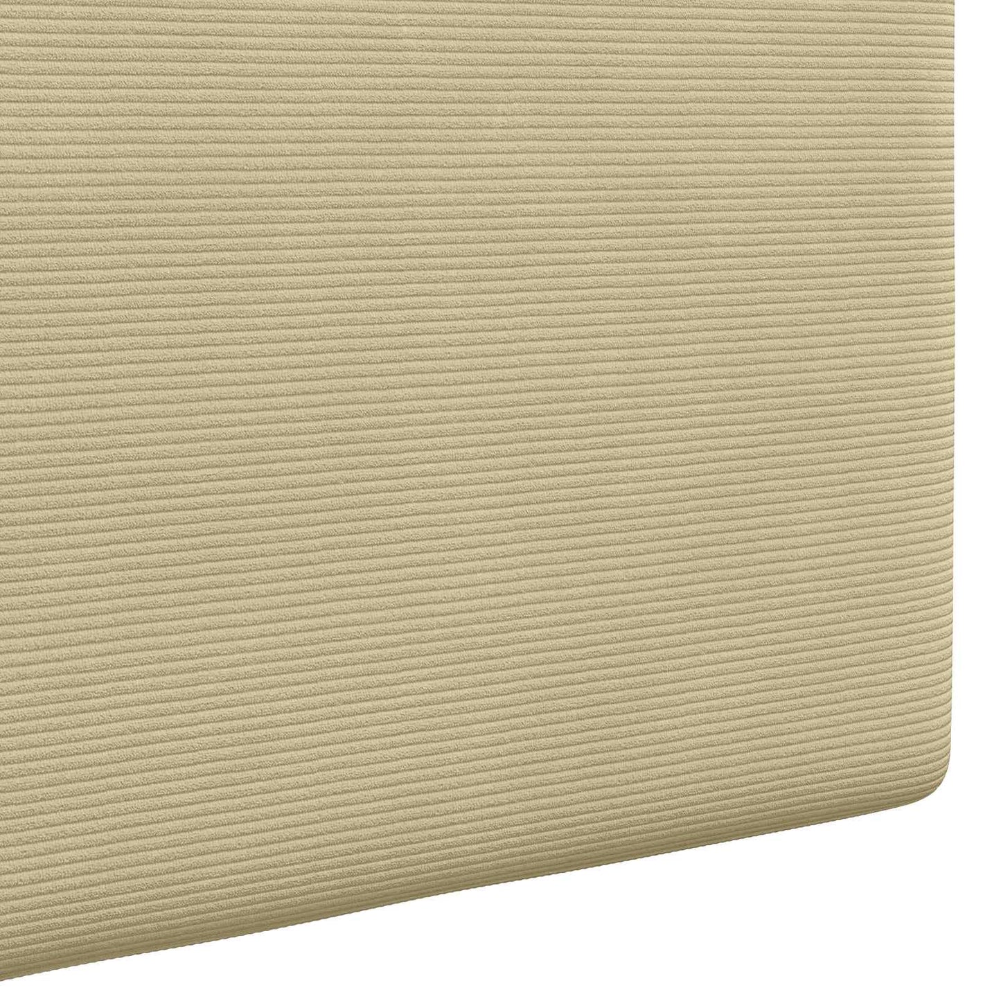 Testiera sospesa Grigio Verde Chiaro Tessuto in Cords | homemem39