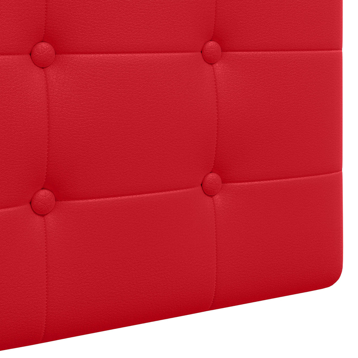 Testiera sospesa Rosso Similpelle | homemem39
