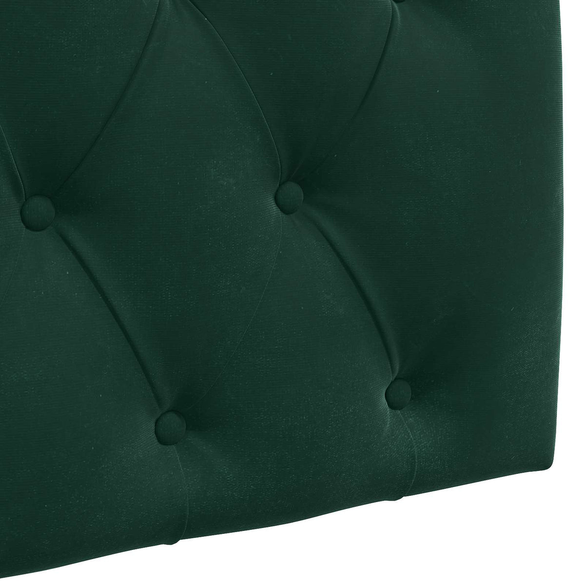Testiera sospesa Verde Scuro Velluto