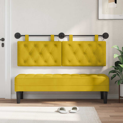 Testiera sospesa Giallo Velluto
