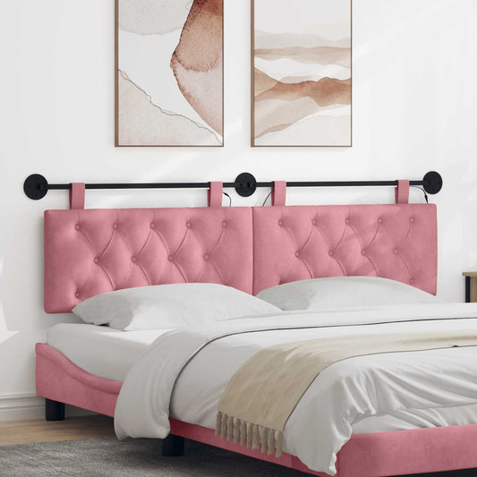 Testiera sospesa Rosa Velluto
