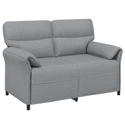 Set di divani 2 pz Grigio Chiaro Tessuto | homemem39