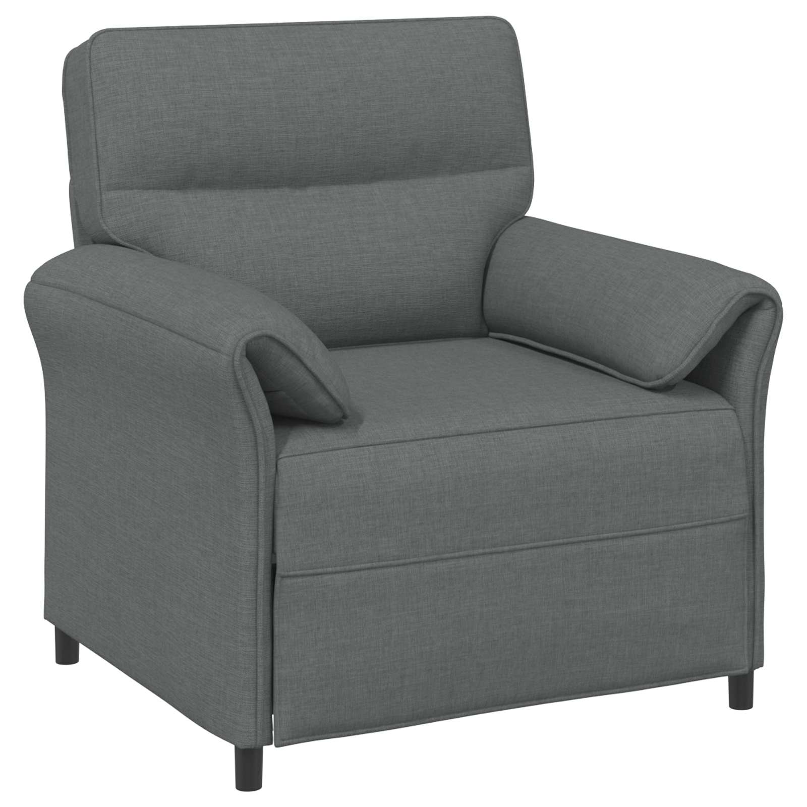 Set di divani 2 pz Grigio Scuro Tessuto | homemem39