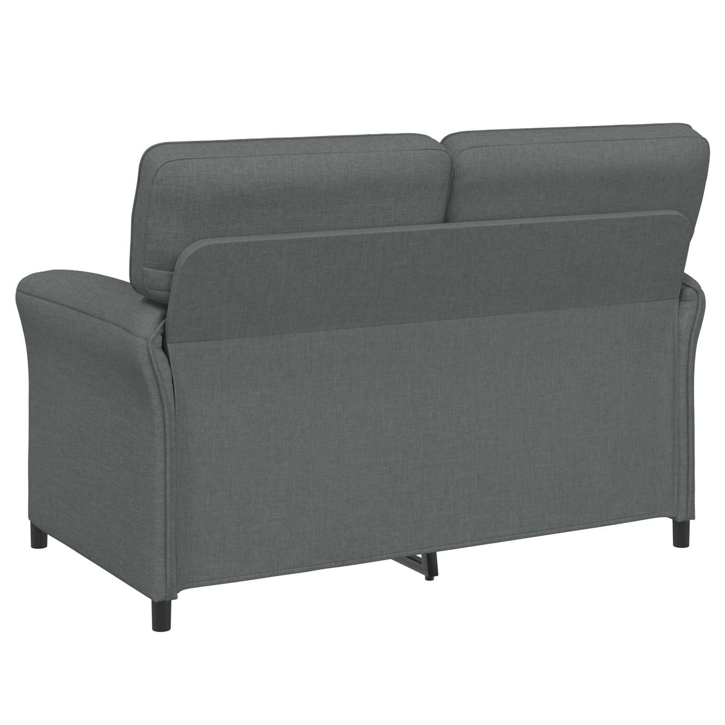 Set di divani 2 pz Grigio Scuro Tessuto | homemem39