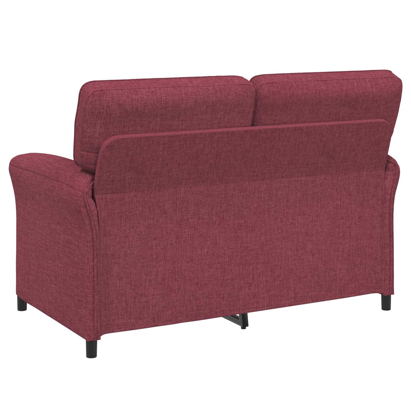 Set di divani 2 pz Rosso Vino Tessuto | homemem39