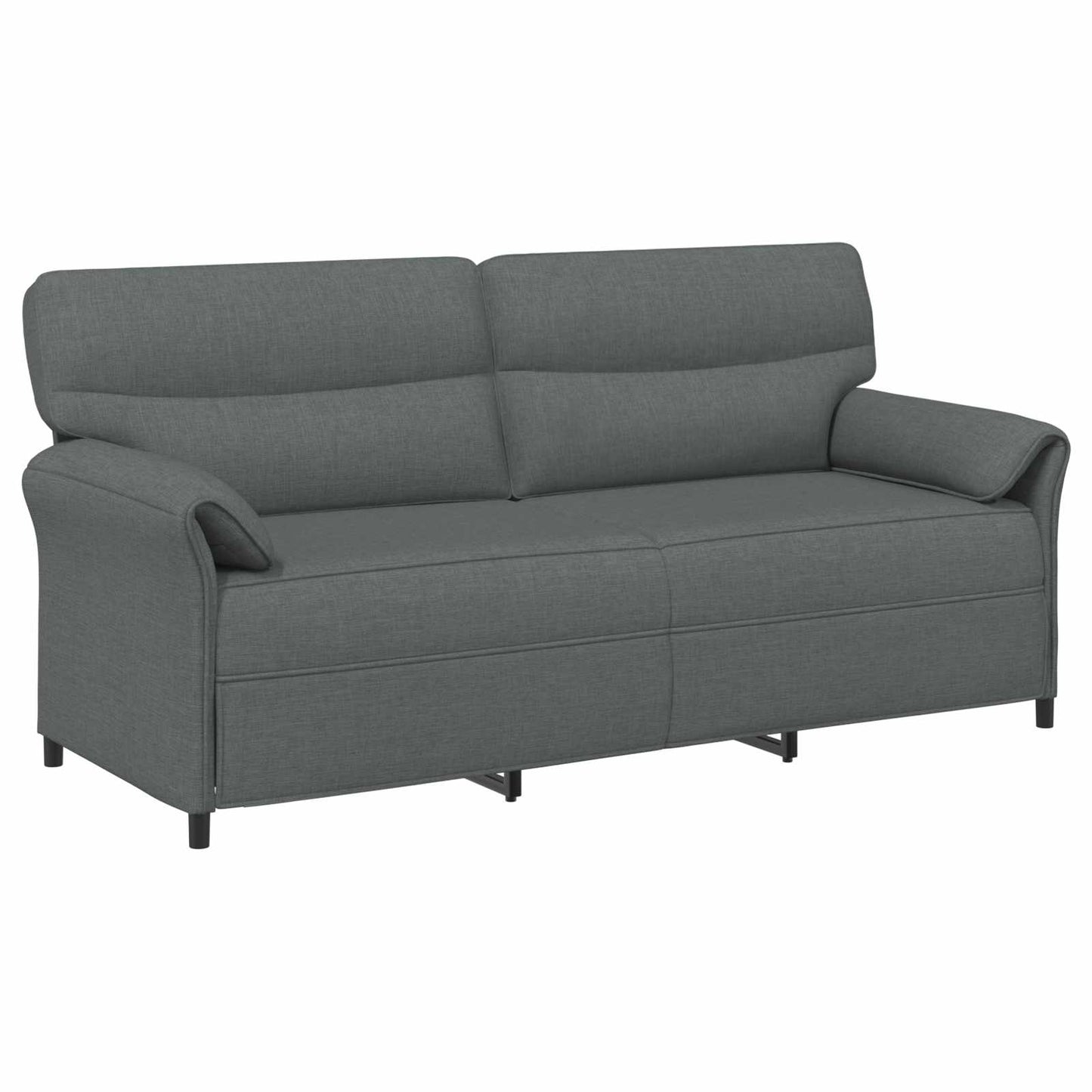 Set di divani 2 pz Grigio Scuro Tessuto | homemem39