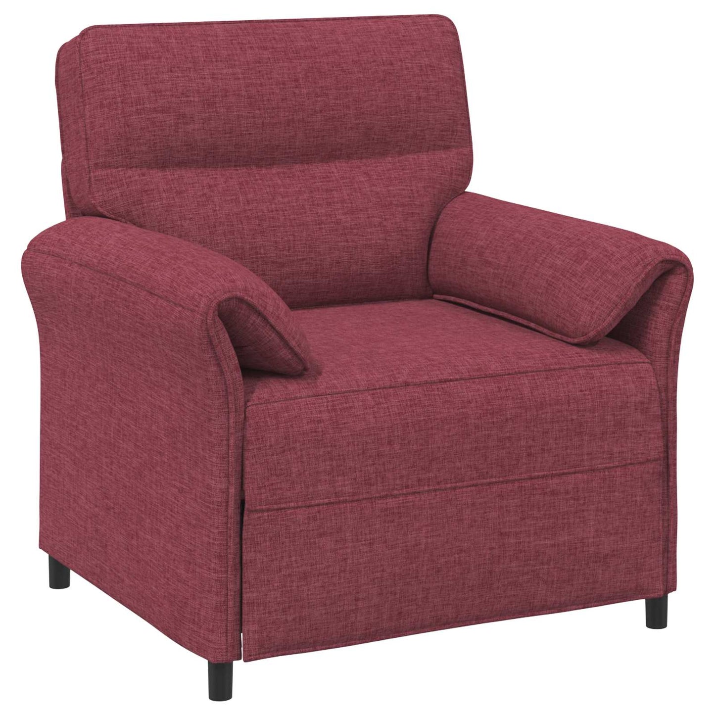 Set di divani 2 pz Rosso Vino Tessuto | homemem39