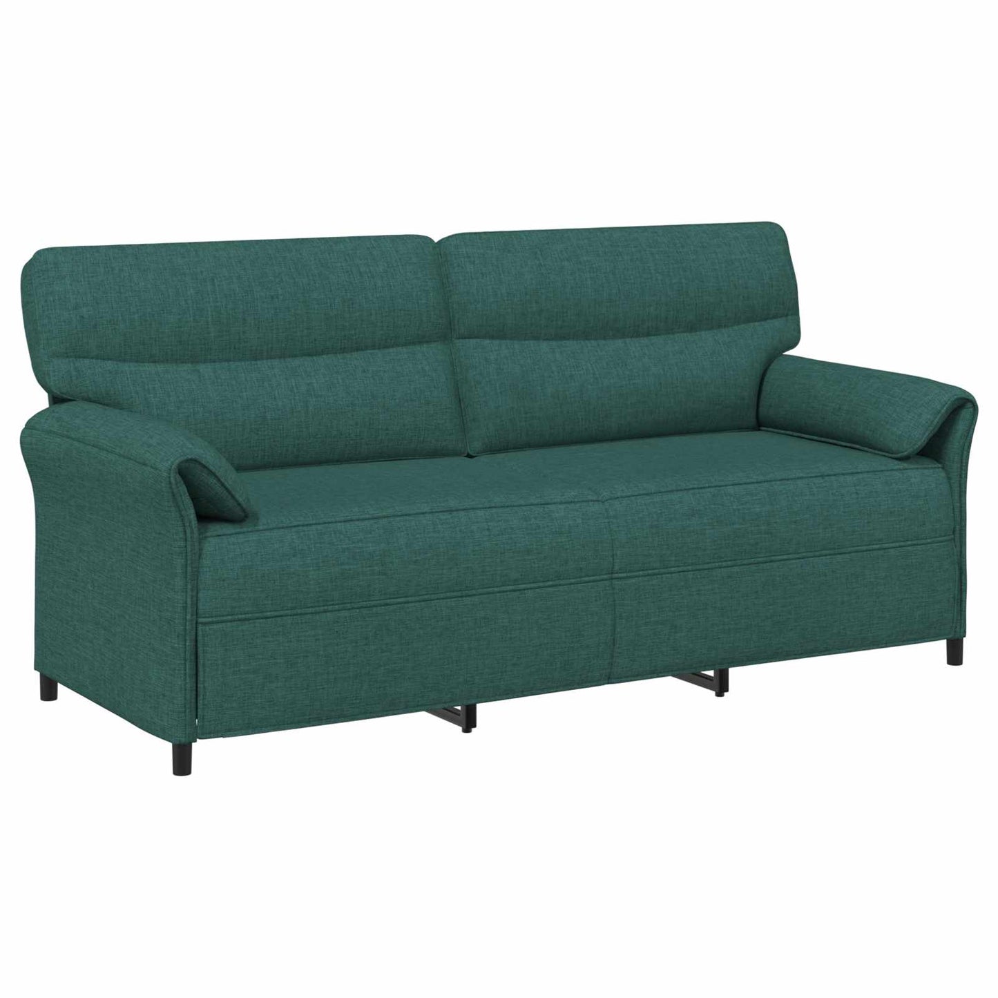 Set di divani 2 pz Verde Scuro Tessuto | homemem39