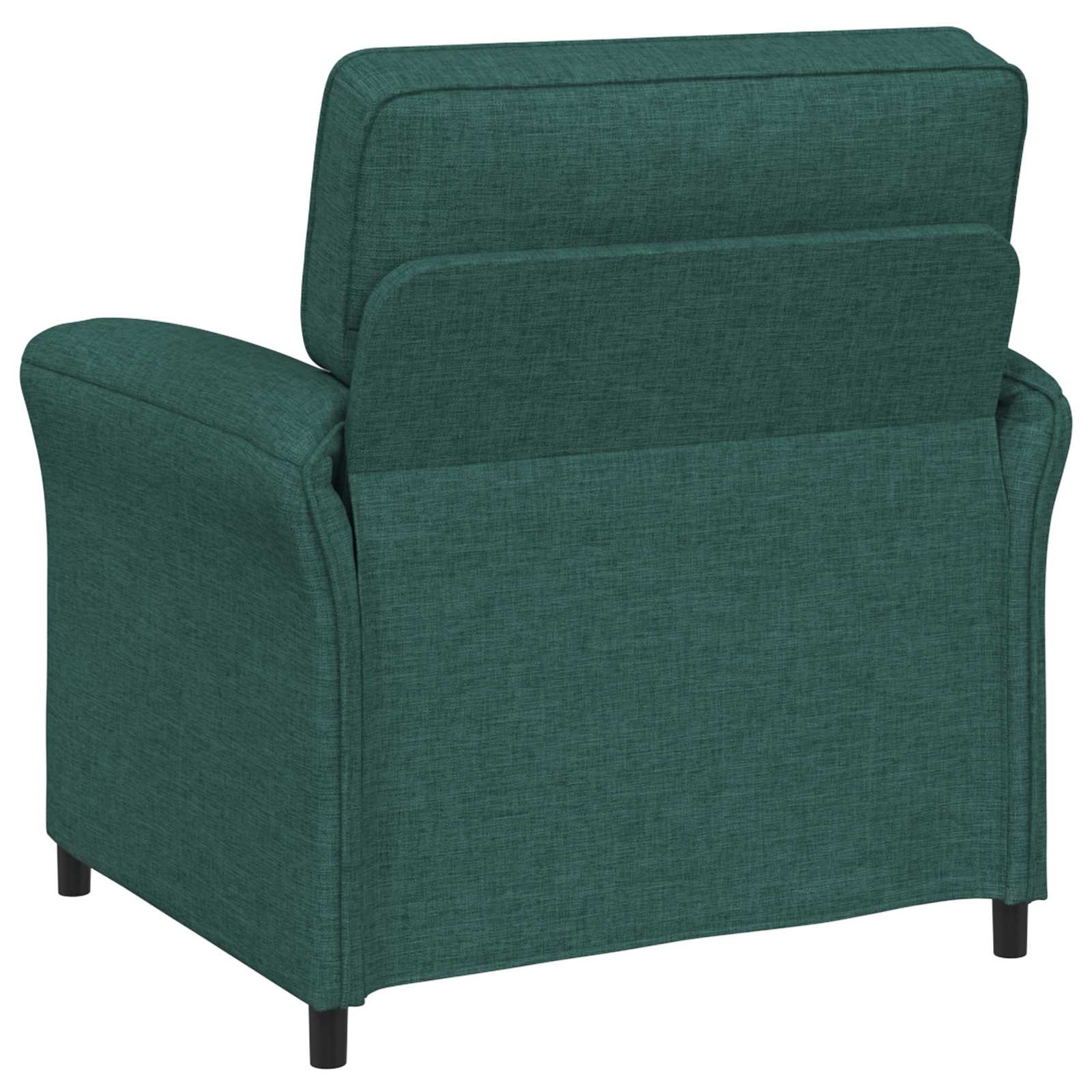 Set di divani 2 pz Verde Scuro Tessuto | homemem39
