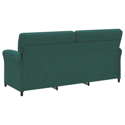 Set di divani 2 pz Verde Scuro Tessuto | homemem39