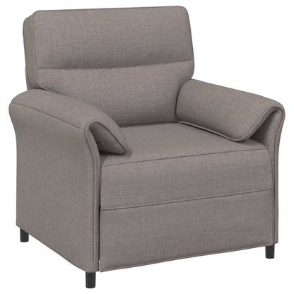 Set di divani 2 pz Tortora Tessuto | homemem39