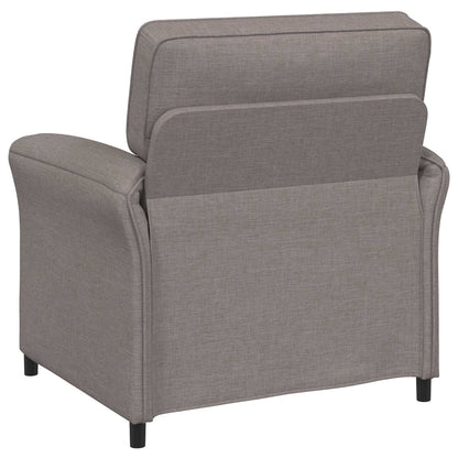 Set di divani 2 pz Tortora Tessuto | homemem39