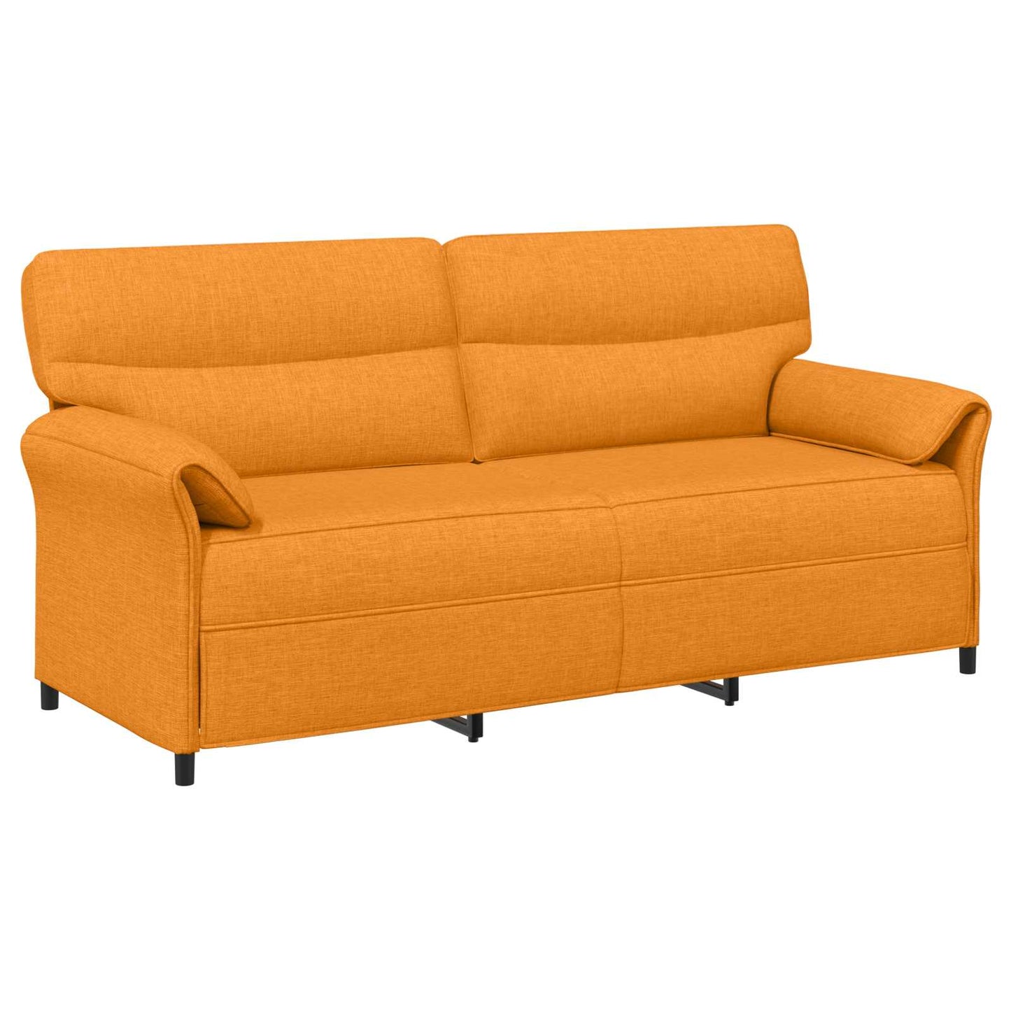 Set di divani 2 pz Giallo Scuro Tessuto | homemem39