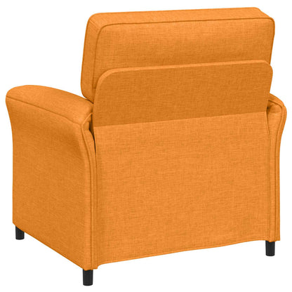 Set di divani 2 pz Giallo Scuro Tessuto | homemem39