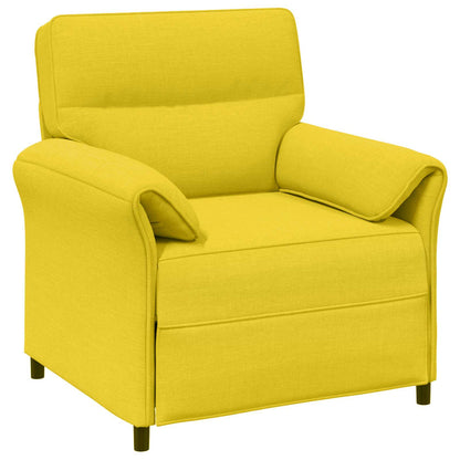 Set di divani 2 pz Giallo Chiaro Tessuto | homemem39