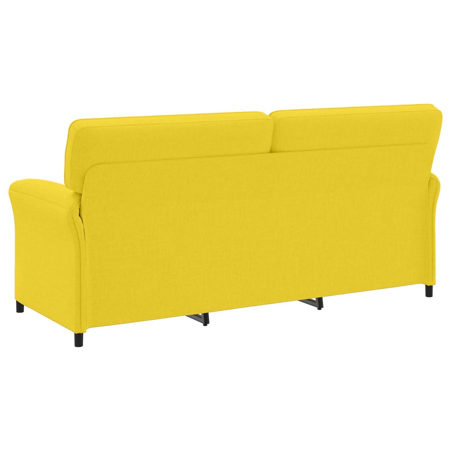 Set di divani 2 pz Giallo Chiaro Tessuto | homemem39