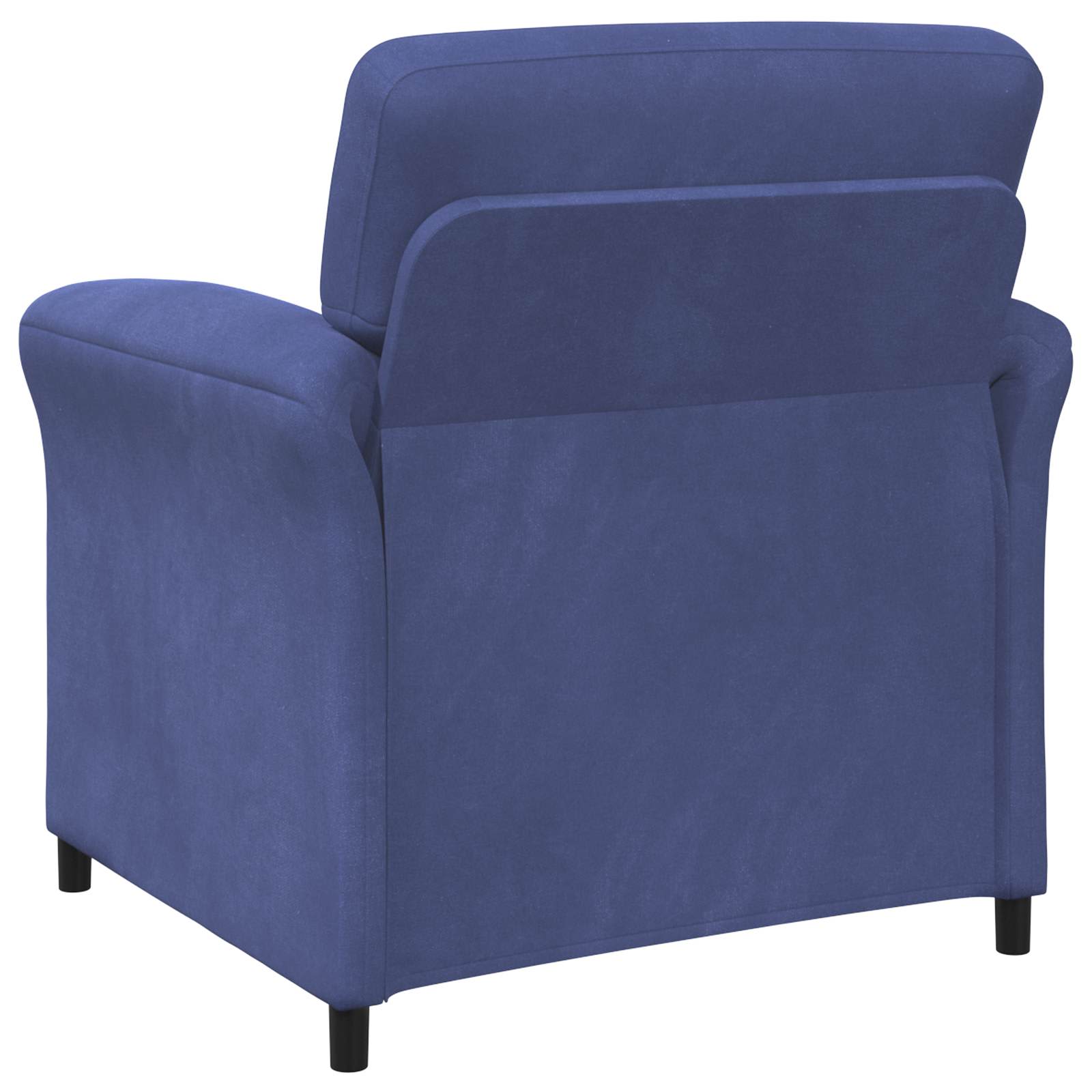 Set di divani 2 pz Blu Polizia Velluto | homemem39