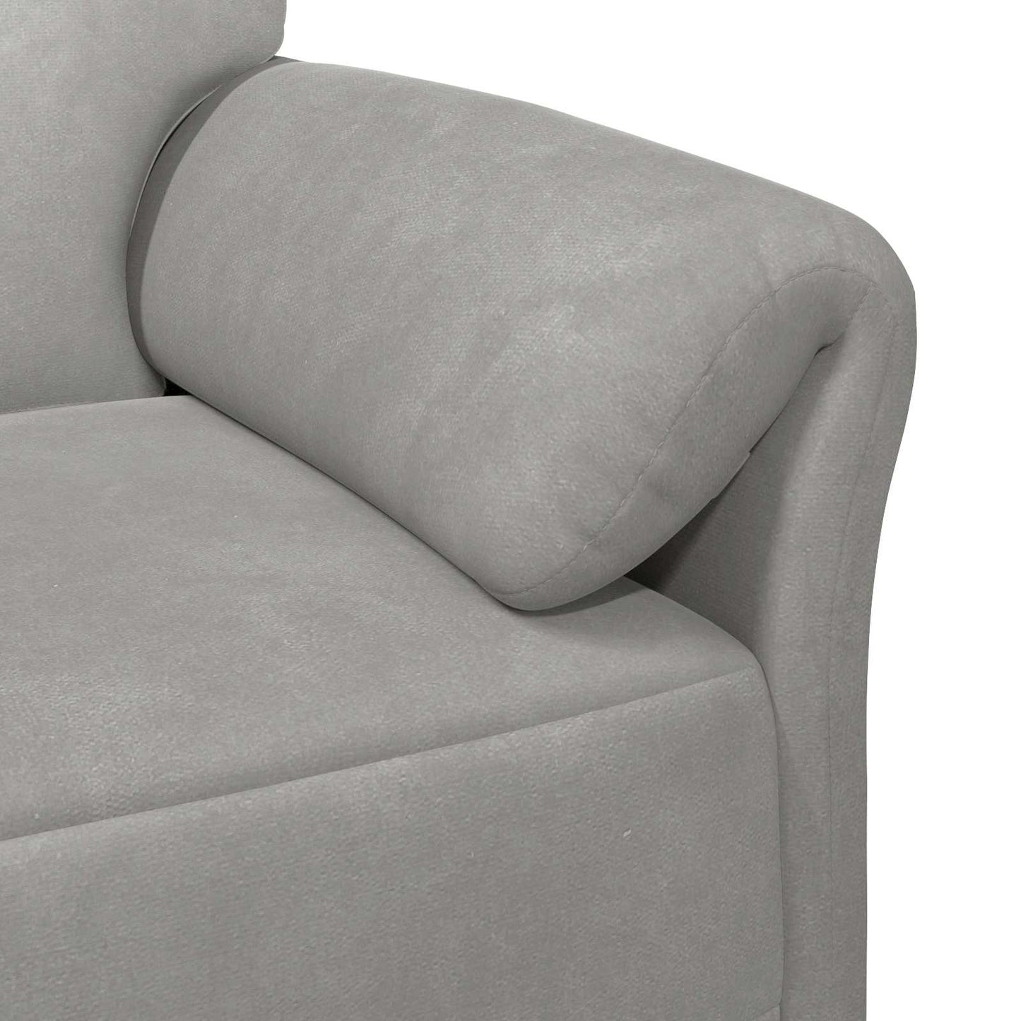 Set di divani 2 pz Grigio Chiaro Velluto | homemem39