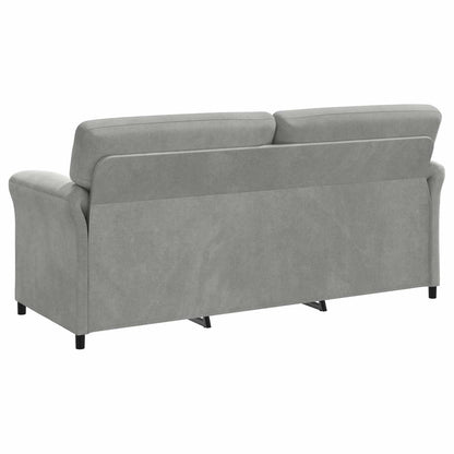 Set di divani 2 pz Grigio Chiaro Velluto | homemem39