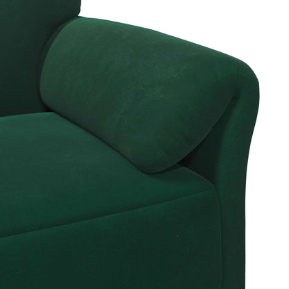 Set di divani 2 pz Verde Scuro Velluto | homemem39