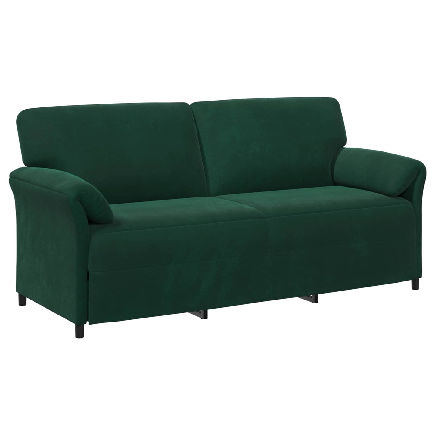 Set di divani 2 pz Verde Scuro Velluto | homemem39