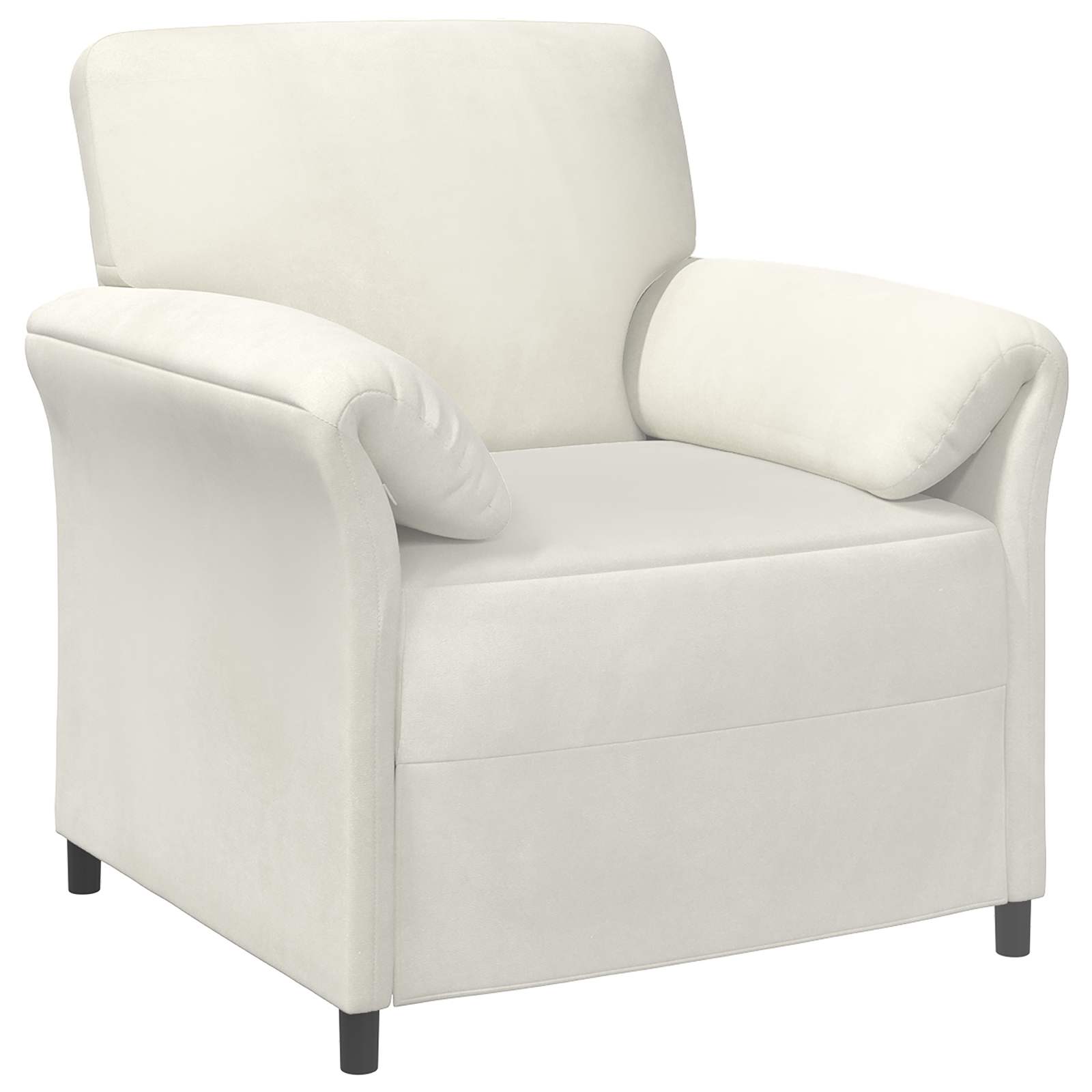 Set di divani 2 pz Crema Velluto | homemem39