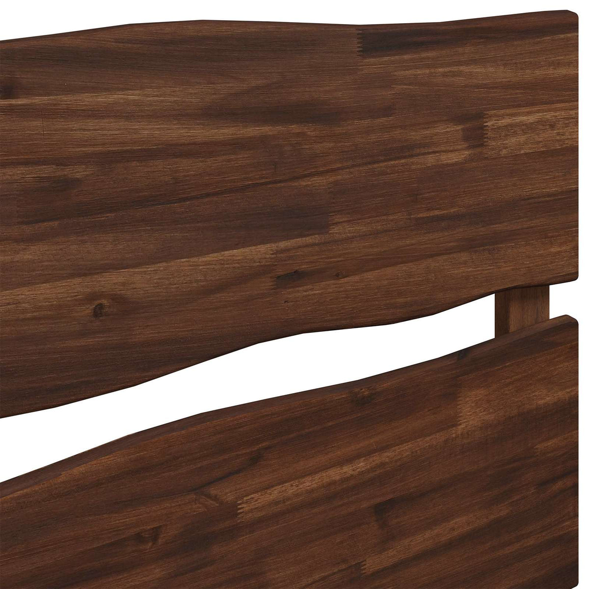 Letto Singolo con Testiera ROSTOCK Marrone Scuro 90 x 190 cm | homemem39