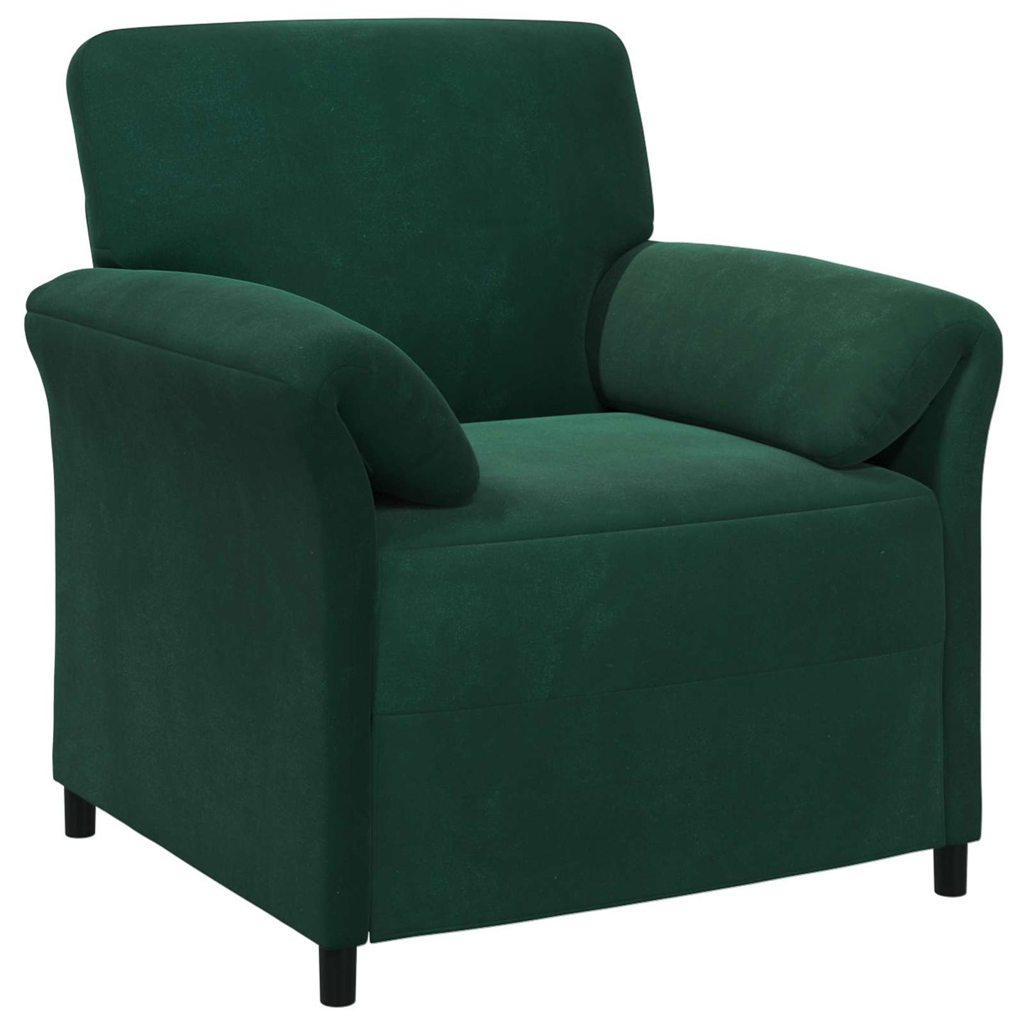 Divano 1 posto Verde Scuro 88 x 83 x 95 cm Velluto | homemem39