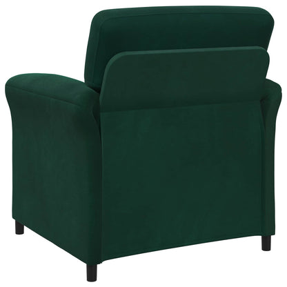 Divano 1 posto Verde Scuro 88 x 83 x 95 cm Velluto | homemem39