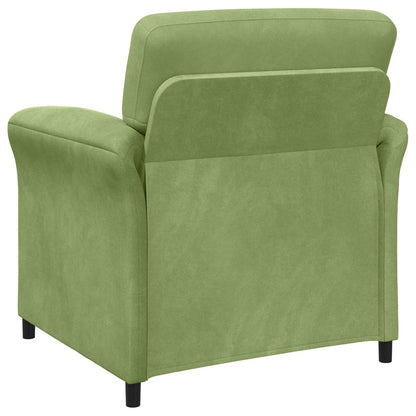 Divano 1 posto Verde chiaro 88 x 83 x 95 cm Velluto | homemem39