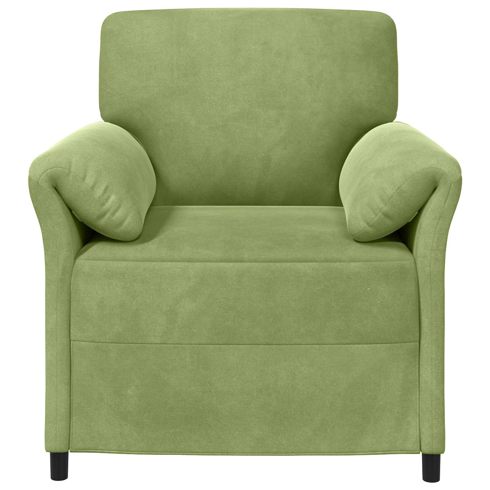 Divano 1 posto Verde chiaro 88 x 83 x 95 cm Velluto | homemem39