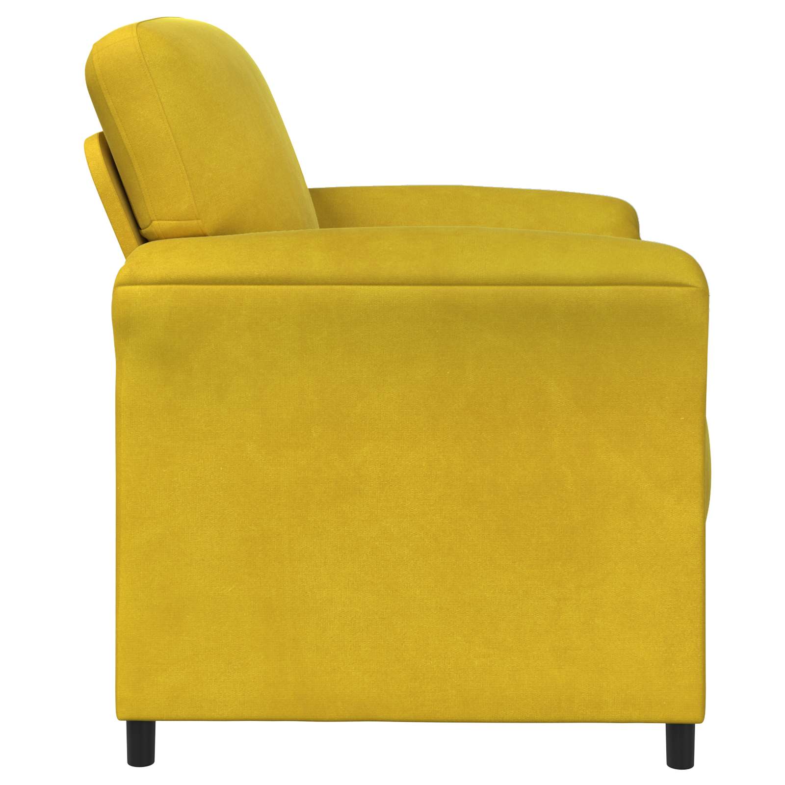 Divano 1 posto Giallo 88 x 83 x 95 cm Velluto | homemem39