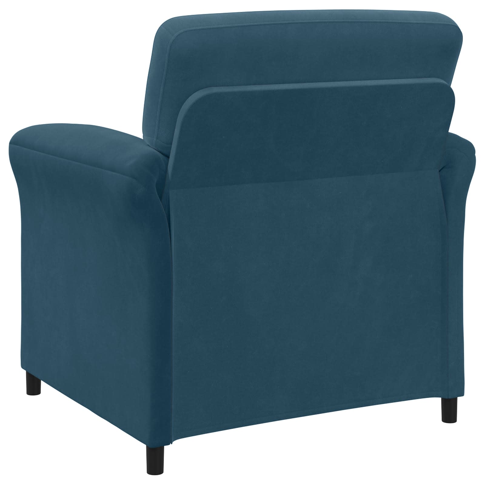 Divano 1 posto Blu 88 x 83 x 95 cm Velluto | homemem39