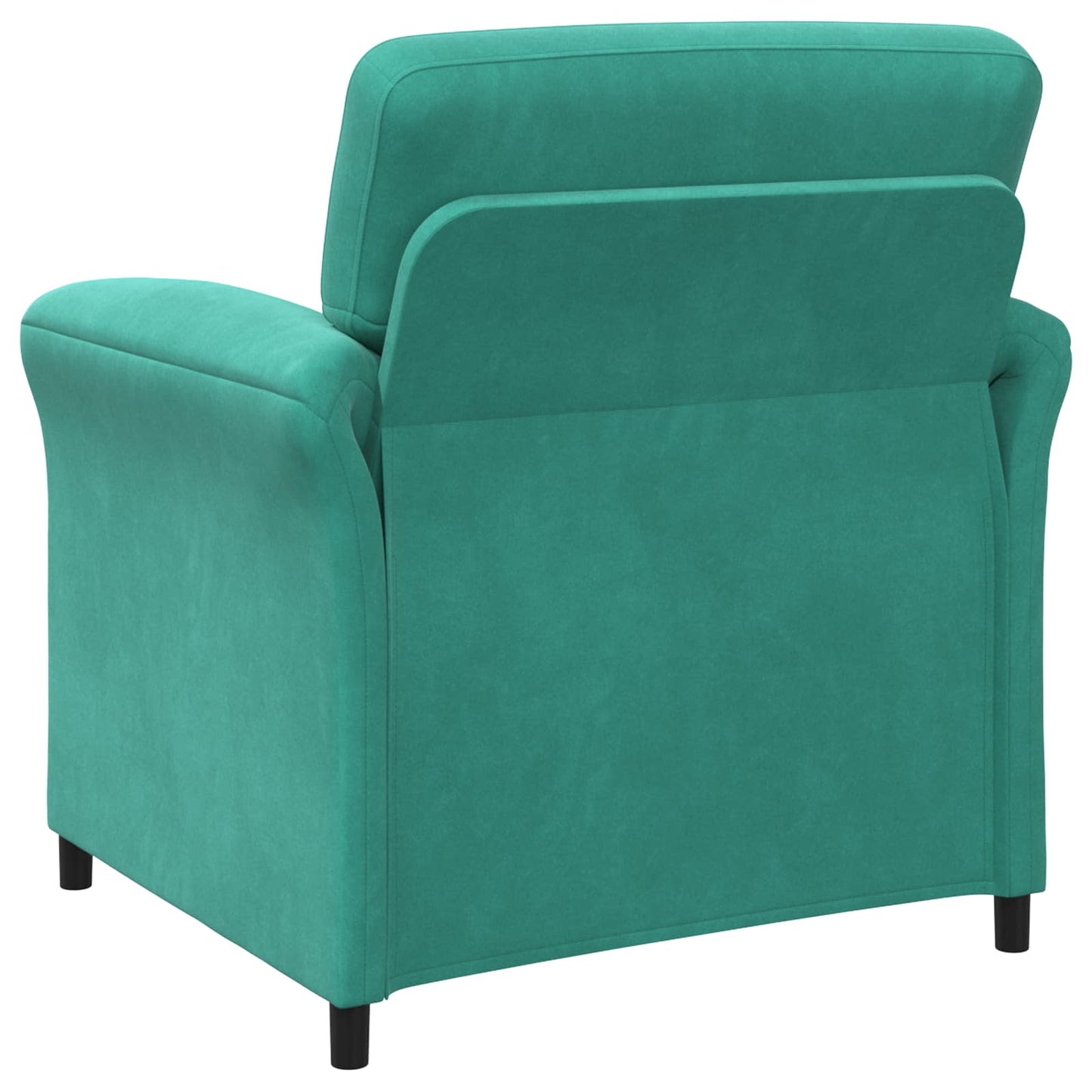 Divano 1 posto Turchese 88 x 83 x 95 cm Velluto | homemem39