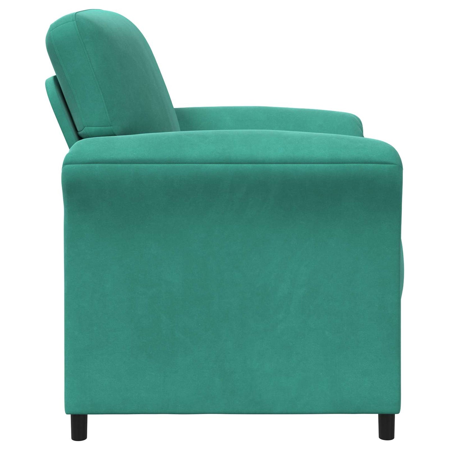 Divano 1 posto Turchese 88 x 83 x 95 cm Velluto