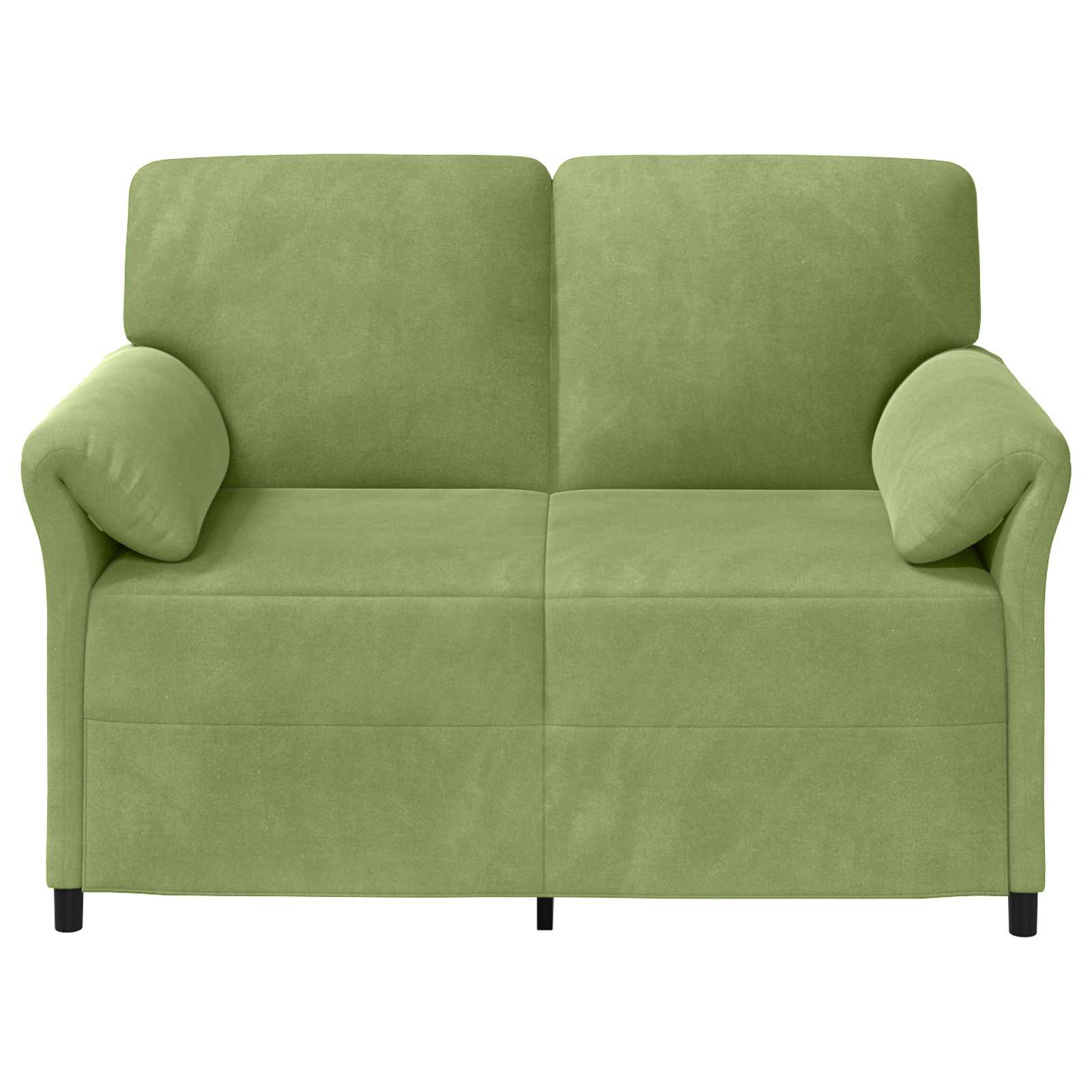 Divano a 2 Posti Verde chiaro 138 x 83 x 95 cm Velluto | homemem39