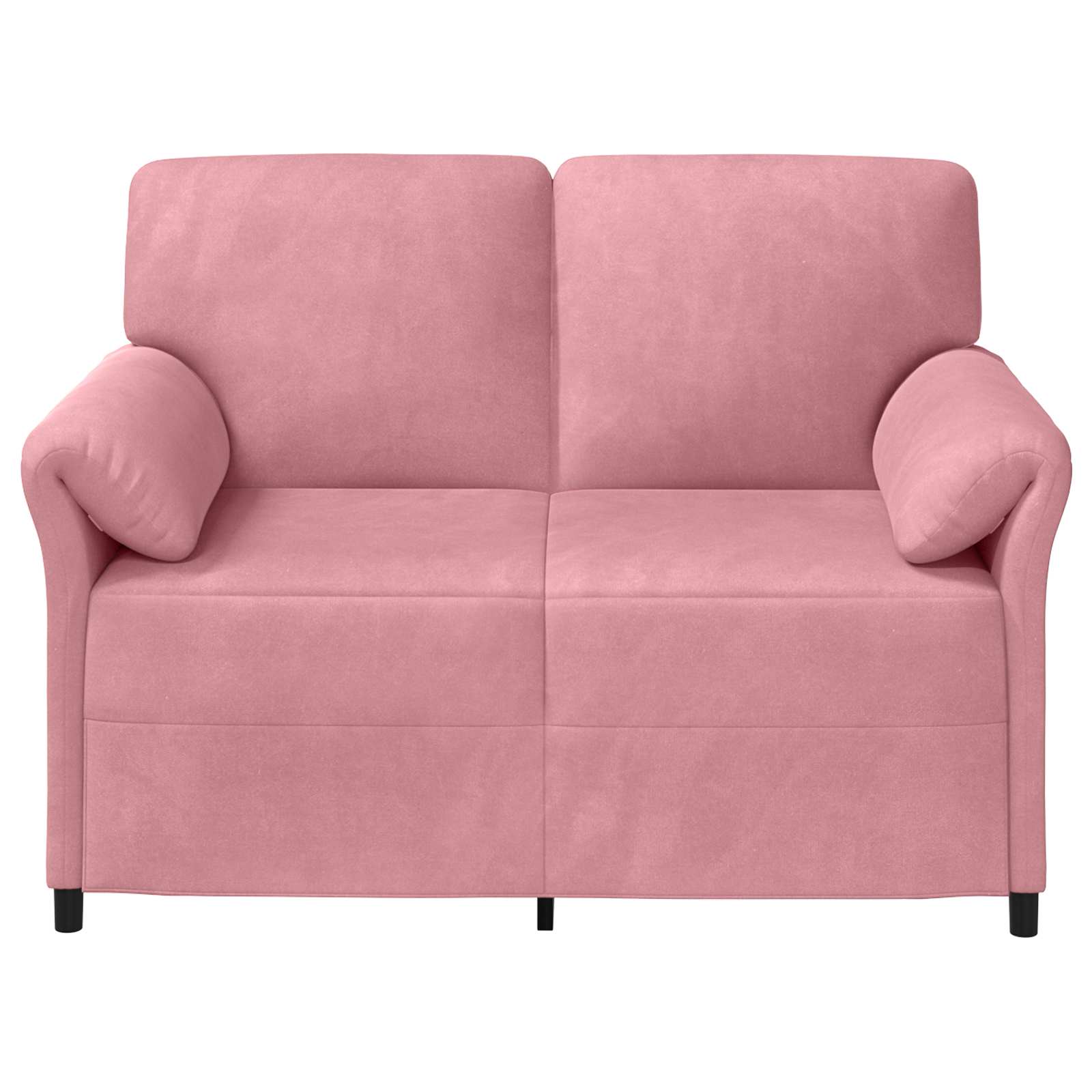 Divano a 2 Posti Rosa 138 x 83 x 95 cm Velluto | homemem39