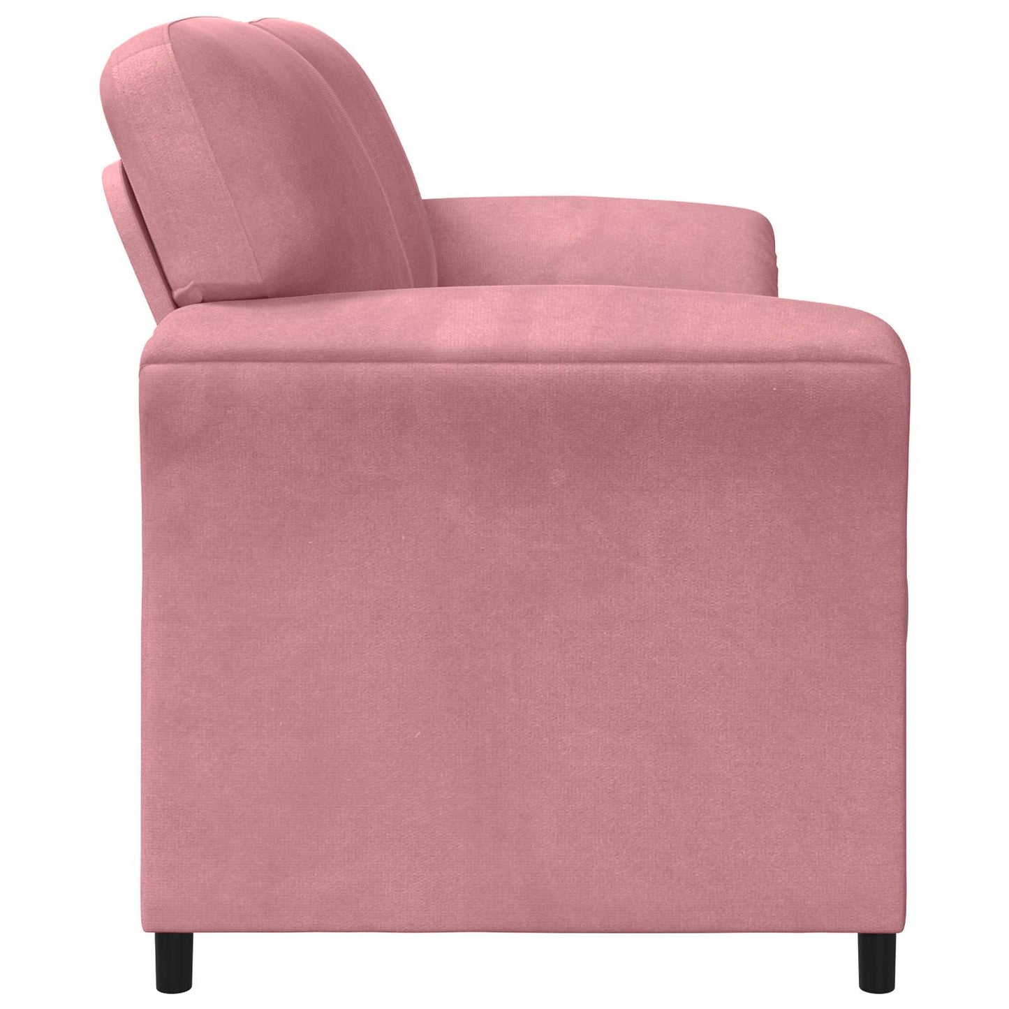 Divano a 2 Posti Rosa 138 x 83 x 95 cm Velluto