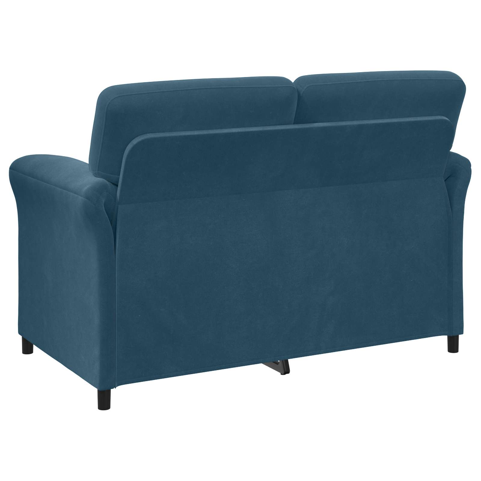 Divano a 2 Posti Blu 138 x 83 x 95 cm Velluto | homemem39