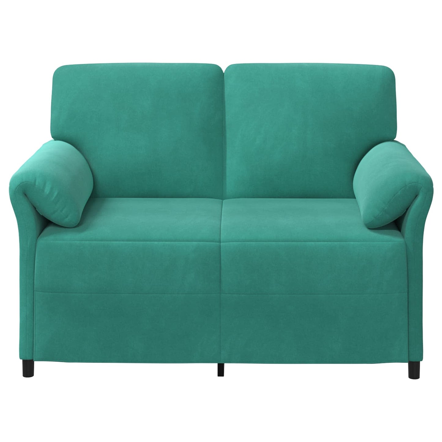 Divano a 2 Posti Turchese 138 x 83 x 95 cm Velluto | homemem39