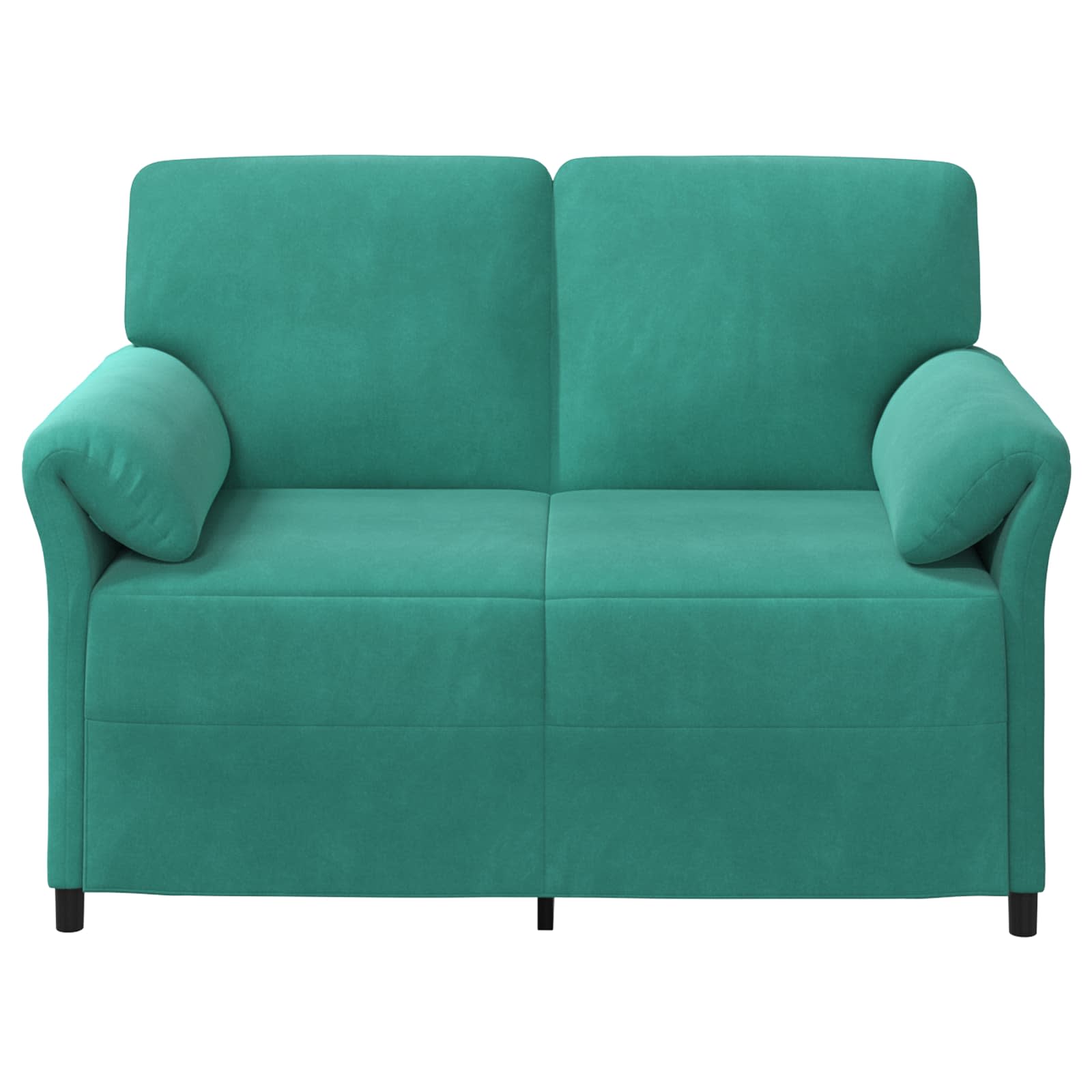 Divano a 2 Posti Turchese 138 x 83 x 95 cm Velluto | homemem39