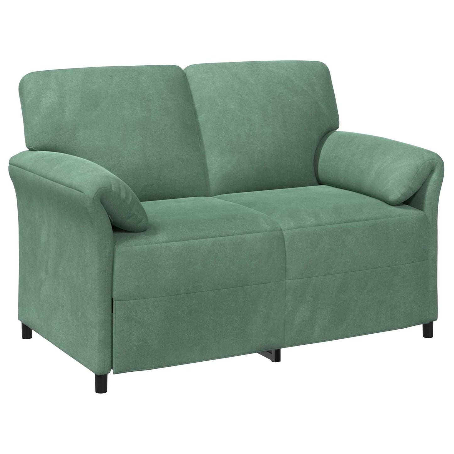 Divano a 2 Posti Verde Mare 138 x 83 x 95 cm Velluto | homemem39