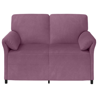 Divano a 2 Posti Viola 138 x 83 x 95 cm Velluto | homemem39