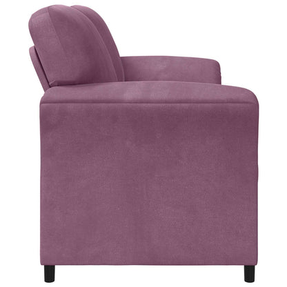 Divano a 2 Posti Viola 138 x 83 x 95 cm Velluto | homemem39