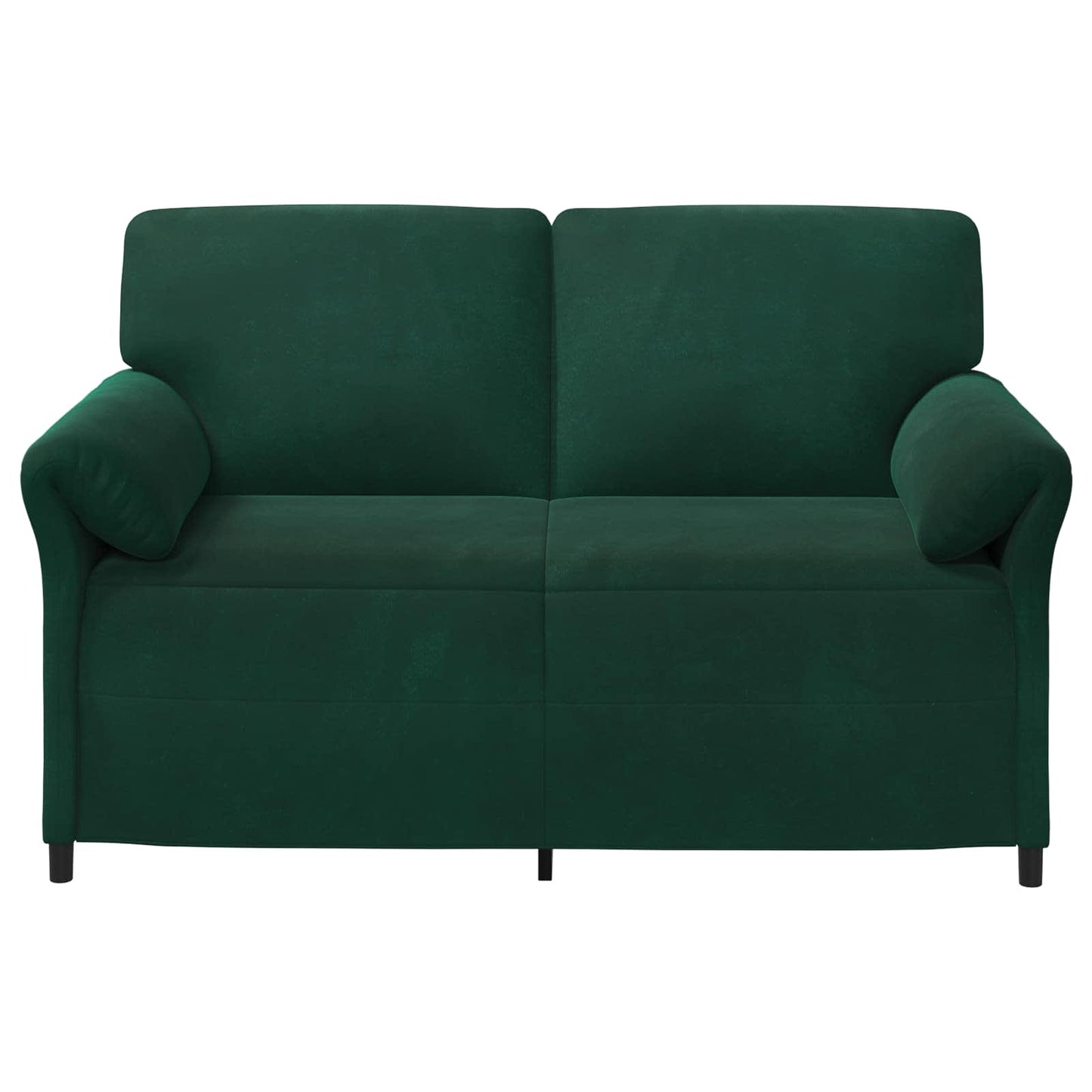 Divano a 2 Posti Verde Scuro 158 x 83 x 95 cm Velluto | homemem39