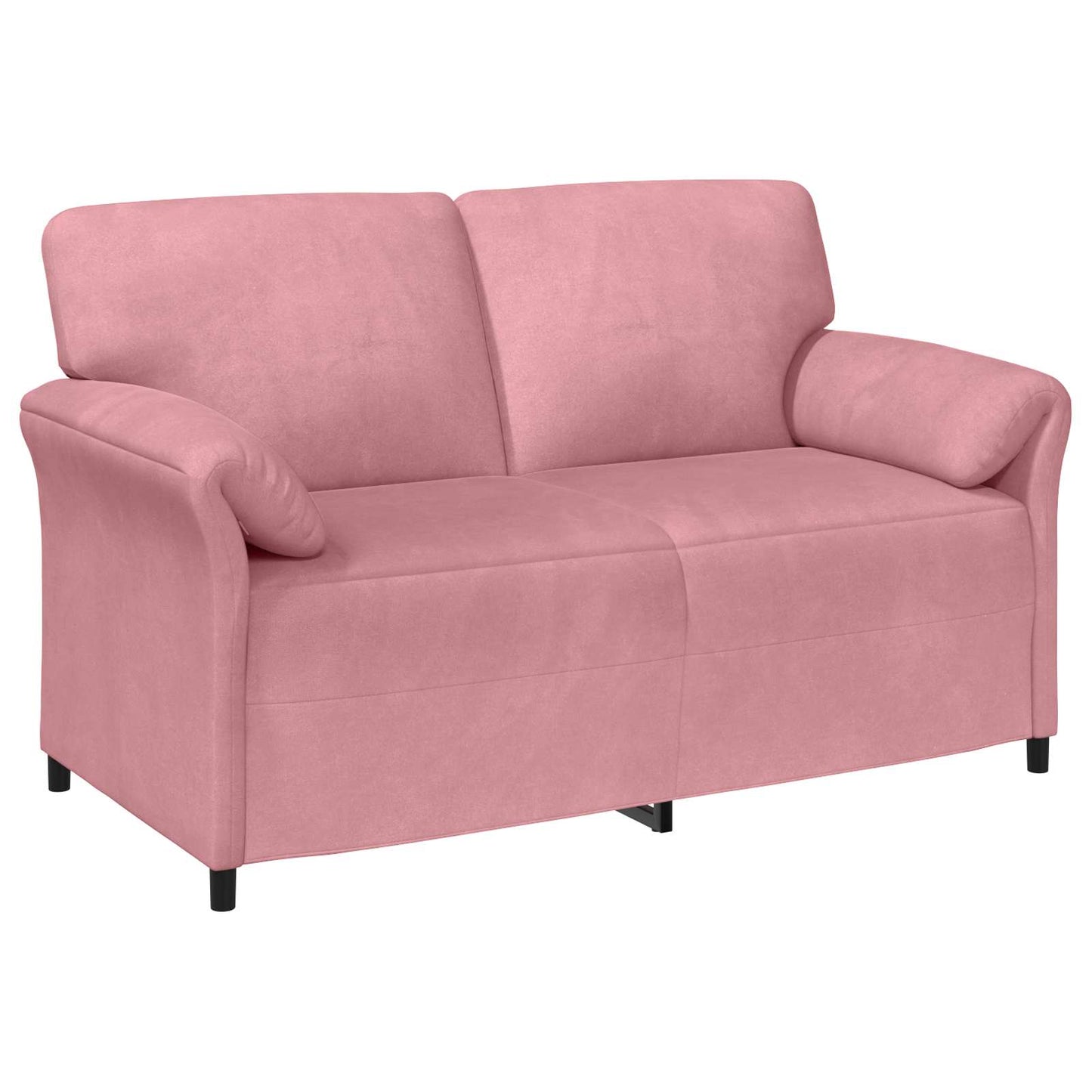 Divano a 2 Posti Rosa 158 x 83 x 95 cm Velluto | homemem39
